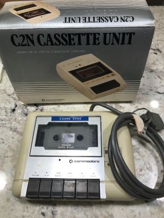 Commodore C2n Cassette Unit - Vintage - Rare - Commodore 64