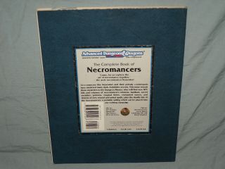 AD&D 2nd Ed Accessory - THE COMPLETE BOOK OF NECROMANCERS (VERY RARE and VG, ) 2