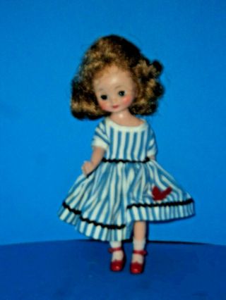 Vintage American Character Betsy Mccall Hard Plastic Doll For Restoration