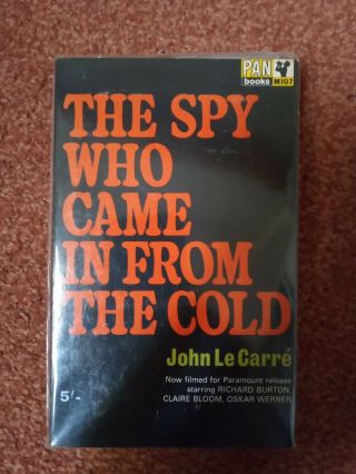 John Le Carre The Spy Who Came In From The Cold.  Rare Vintage Movie Tie In.
