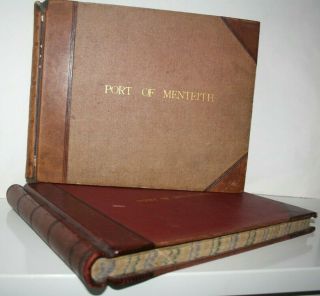Rare Game Books Shoots Register Port Of Menteith 1886 Manuscript Grouse Scotland
