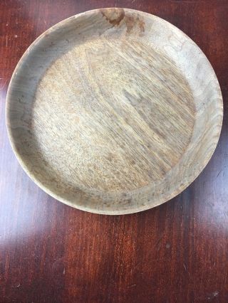 Hand Turned Black Walnut Wooden Bowl By Hine