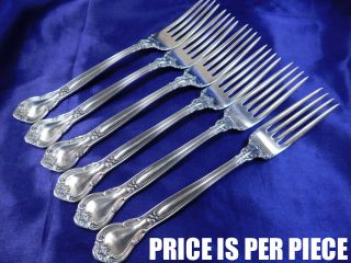 Gorham Chantilly Sterling Silver Dinner Size Place Fork -