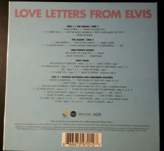 LOVE LETTERS FROM ELVIS FTD 2 CD ' s,  Booklet 7 