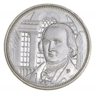 Rare Signers Of The Declaration.  925 Sterling Silver - Round Ltd Ed 025
