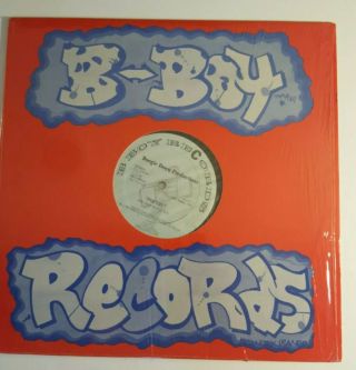 Rare Old School Hip Hop Vinyl 12 " Boogie Down Productions Debut 12 " Poetry Krs 1