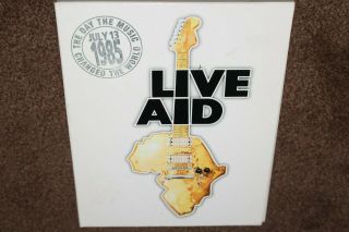 Live Aid (dvd,  2004,  4 - Disc Set) Rare And Out Of Print