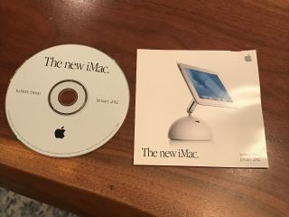 Rare “the Imac” In - Store Demo Cd (january 2002)