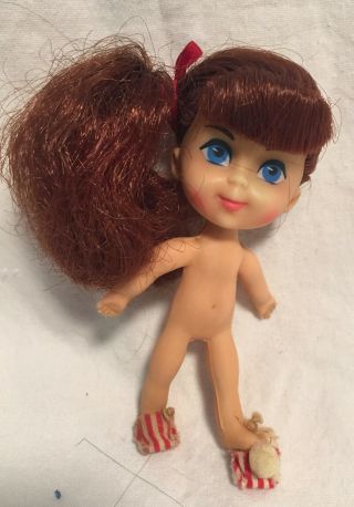 Mattel Barbie Friend Family Vintage Little Kiddle Soapy Slide 3518 1965