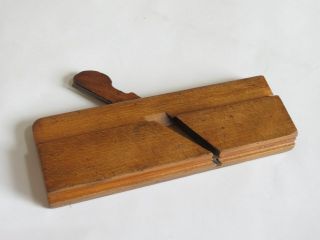 Wood Molding Plane R.  Alson Woodworking Tool Antique 1/4