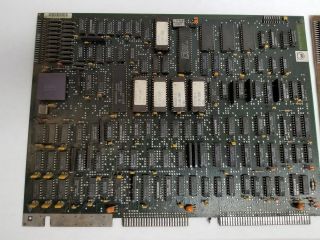 2 INTEL IBM CIRCUIT BOARD / CARD WITH A80188 CPU PROCESSORS - RARE CHIPS 2