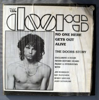 The Doors - No One Here Gets Out Alive Rare 4 Lp Box Set Never Opened