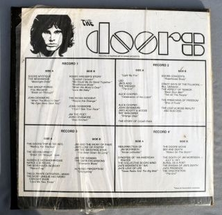 The Doors - No One Here Gets Out Alive RARE 4 LP BOX SET NEVER OPENED 2