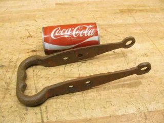 Antique Horse Drawn Wagon Carriage Equipment Tongue End Hitch Clevis