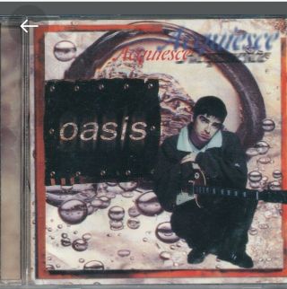 Oasis Promo Japan Cd Acquiesce Mega Rare