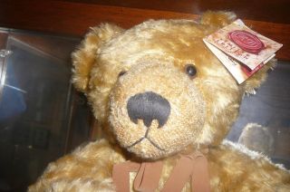 Rare 58 Cms Dorchester Teddy Bear Russ Limited Edition Retired In 2000.