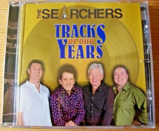 Rare Signed Cd - The Searchers " Tracks Of Our Years " Signed By All 4 Band Members