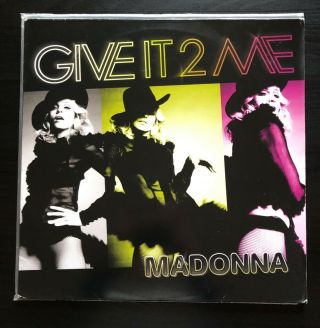 Madonna Give It 2 Me Double Vinyl Lp 2008 12 " Single Rare