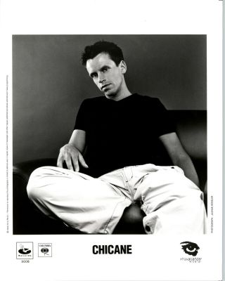 Rare Press Photo Of Chicane A House Music Songwriter