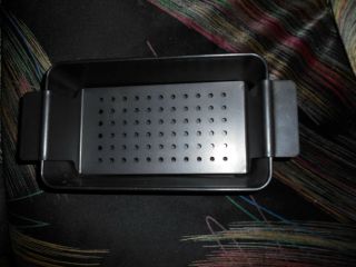 Rare Vintage Gray Classic Professional Non - Stick 2 - Piece Healthy Meatloaf Pan