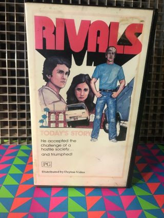 Rivals - Vhs•dayton Video Clamshell•after School Special 1981•rare•highschool•