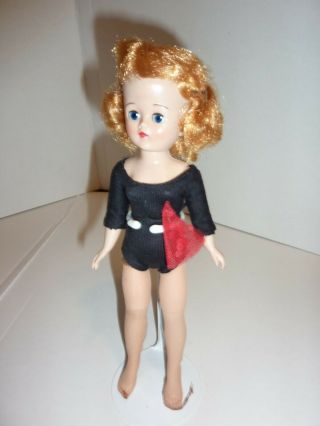 Vintage 1957 Vogue Jill Doll 10 " With Dance Outfit With Panty Hose