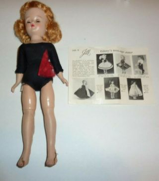 Vintage 1957 Vogue JILL Doll 10 