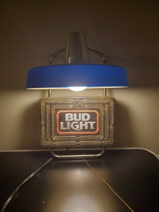 Bud Light Vintage Electric Light Up Hanging Wall Sign - Very Rare