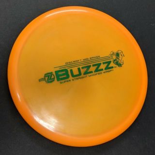 Rare Discraft Early Run Elite Z Line Buzzz - 172 G - Orange - No Ink - Disc Golf