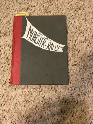 Rare Old Vintage Copyright 1950 Chas Addams Monster Rally Book Addams Family