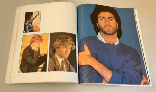 Wham The OFFICIAL Biography Book IMPOSSIBLY RARE George Michael Andrew Ridgeley 3