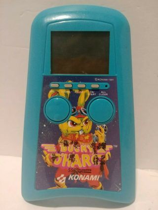 Vintage Konami Hand Held Electronic Video Game Bucky O 