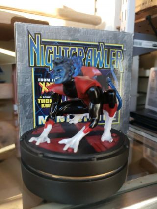 Marvel Bowen Nightcrawler Mini - Statue 3669/4000 X - Men Mib Rare