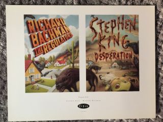 Mark Ryden Tear Sheet Stephen King Richard Bachman Rare Art Lowbrow Portfolio