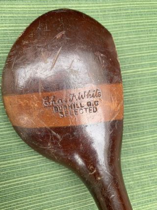 Antique Wood Hickory Shafted Golf Club - L.  H.  Wood - Chas F.  White - Durhill C.  C.