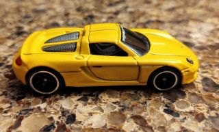 [rare] Hot Wheels Speed Machines Porsche Carrera Gt (yellow) Diecast
