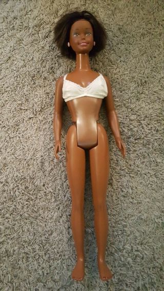 1992 Mattel Barbie My Life Size Doll African American 38” Rare