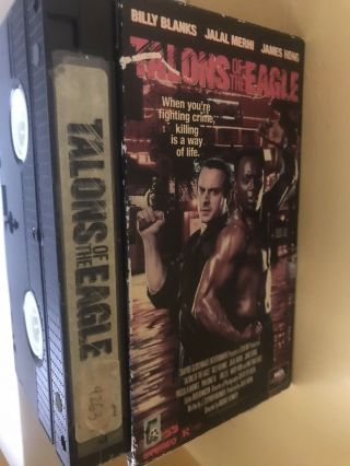 TALONS OF THE EAGLE starring Billy Blanks 1992 VHS Rare Action Film 3
