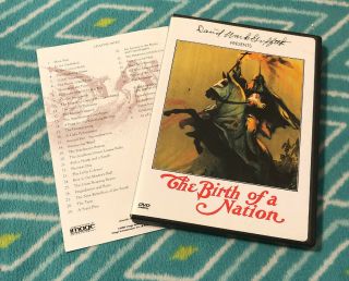 The Birth Of A Nation (dvd,  1915) D.  W.  Griffith W/ Documentary Clansman Usa Rare