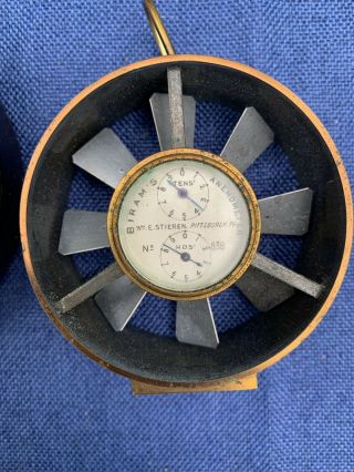 Biram’s Anemometer Pittsburgh Antique With Case