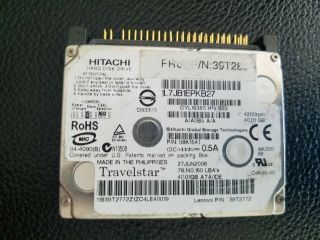 Ibm Travelstar Hitachi 92p6085 Ide Pata Laptop Hard Drive (very Rare)