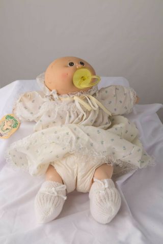 Vintage Cabbage Patch Baby Doll 14 " Tall