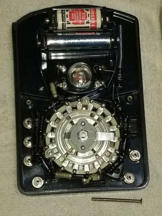 VINTAGE LAFAYETTE MODEL TE - 12 ANALOG VOLT OHM METER WITH PROBES 3