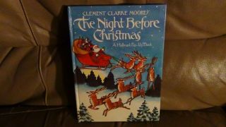 Rare The Night Before Christmas By Clement Clarke Moore A Hallmark Pop - Up Book