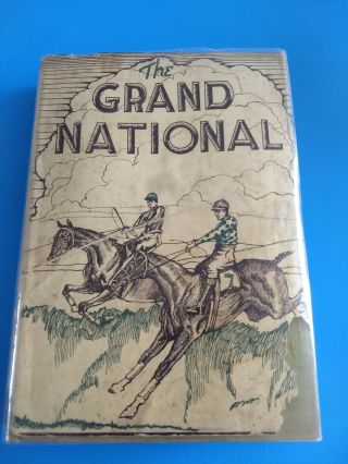 Rare Antique Grand National Aintree Steeplechase Horse Racing Book,  Map 1931
