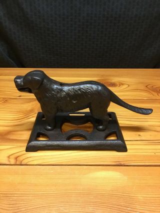 Antique/vintage Cast Iron Dog Nutcracker