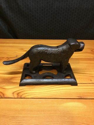 Antique/Vintage Cast Iron Dog Nutcracker 3