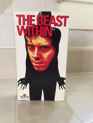 The Beast Within (vhs,  1982) Rare Horror Demons Htf