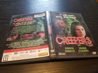 Creepers Dvd 2005 Disc Like 1985 Movie Rare Oop Jennifer Connelly