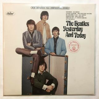 The Beatles ‎– Yesterday And Today Lp Vinyl Record Rare Capitol Orig 1966 Ex Nm